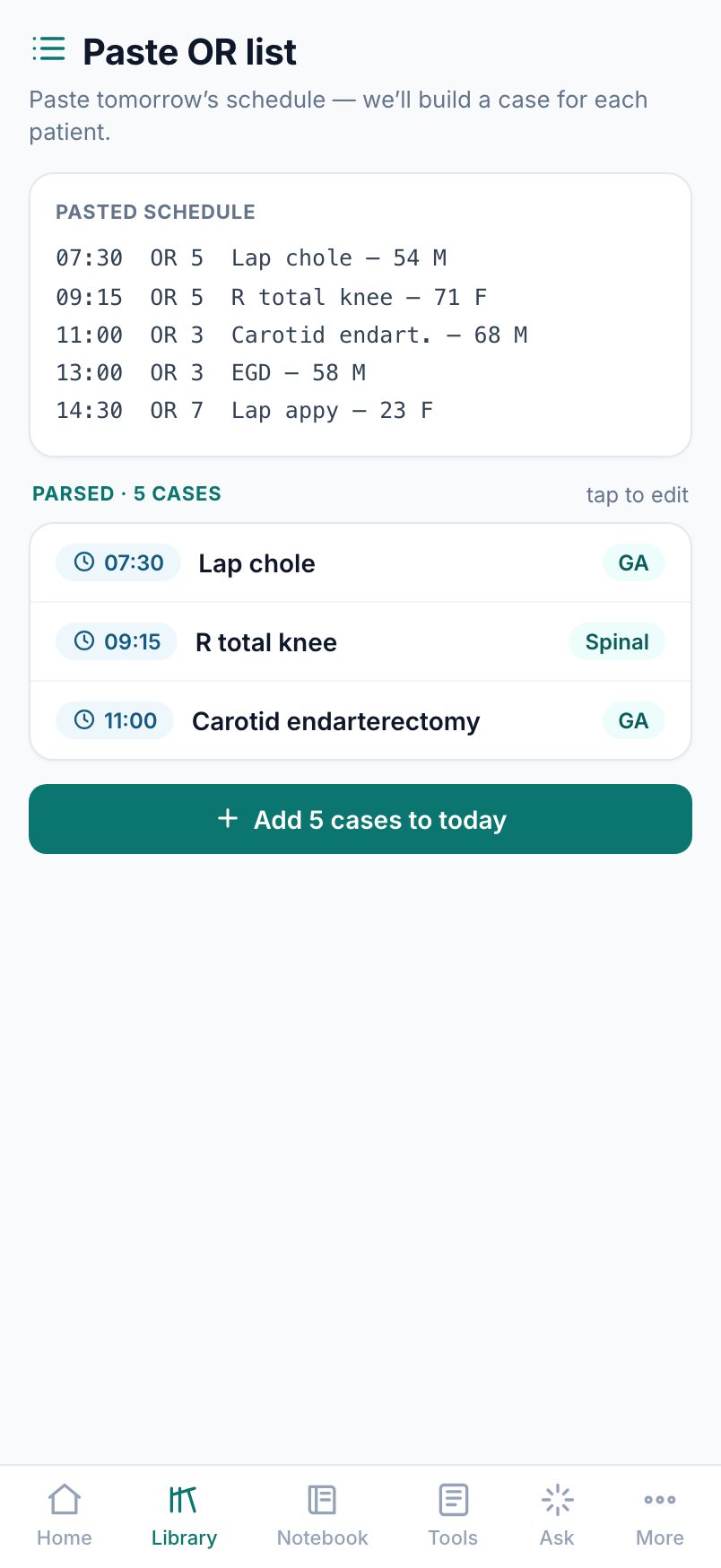 Paste the OR list